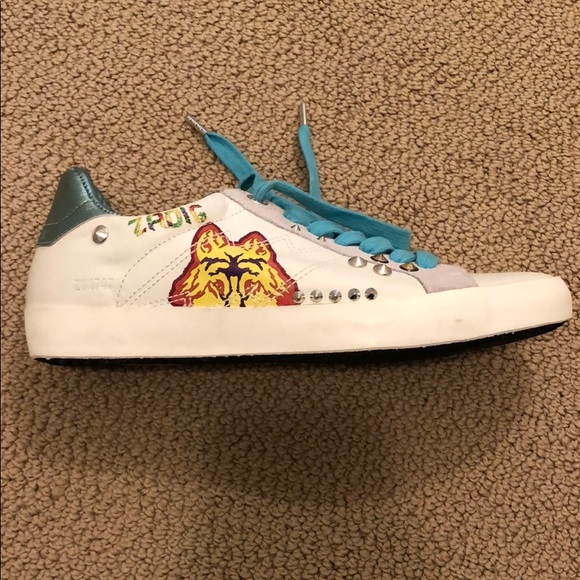 Free People x Zadig & Voltaire Rainbow Sneaker 10 - Picture 6 of 11